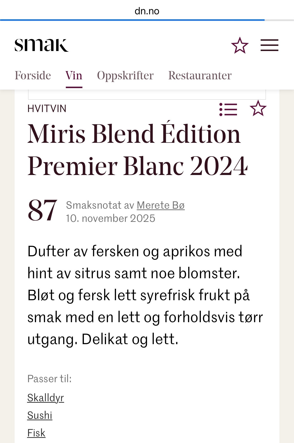 Édition Premier Blanc